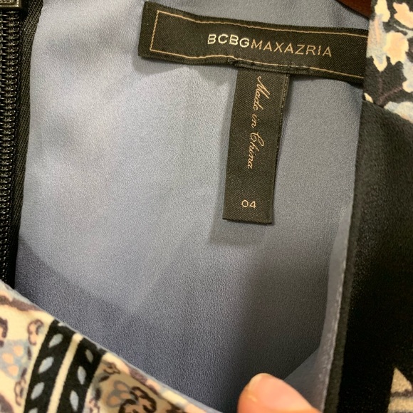 Bcbg shift dress paisley scroll print - Picture 2 of 2